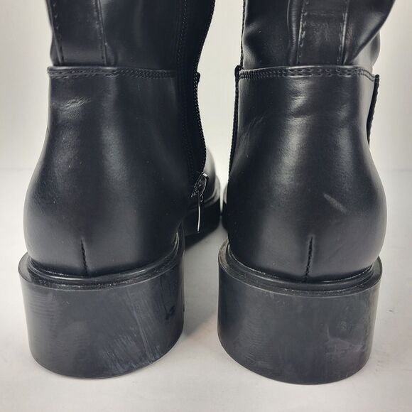 Nine West Women's Zip Up Knee High Fashion Boots Black Size 7.5M - Picture 7 of 16